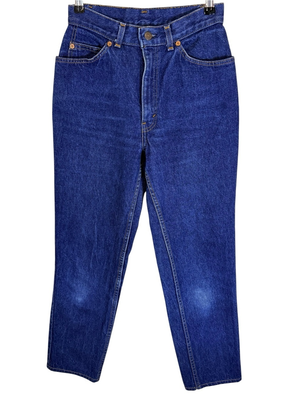 Vintage Levi’s Made in USA High Rise Mom Jeans Dark Wash Tapered Women’s 24 - Picture 2 of 11